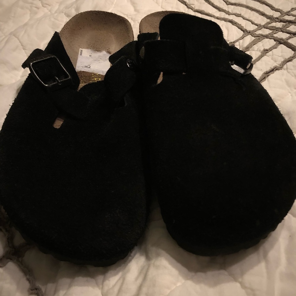 Size 39 black Birkenstock’s